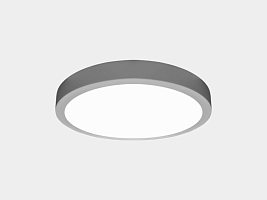 Светильник светодиодный потолочный накладной ультратонкий, серия KH, Белый, 22Вт, IP20, Нейтральный белый (4000К), KH-R225-22-NW