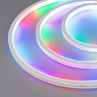 Герметичная лента SPI MOONLIGHT-5000S-TOP-5060-84-24V RGB (13х12mm, 18W, IP67) (Arlight, 18 Вт/м, IP67)