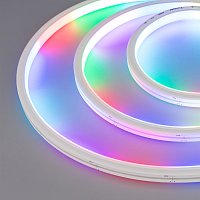 Герметичная лента SPI MOONLIGHT-5000S-TOP-5060-84-24V RGB (13х12mm, 18W, IP67) (Arlight, 18 Вт/м, IP67)