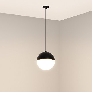 Светильник SP-EMISFERO-HANG-BUILT-R150-11W Day4000 (BK, 170 deg, 230V) (Arlight, IP20 Металл, 3 года)