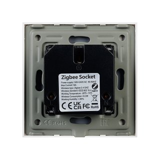 Розетка электрическая с Zigbee управлением SCT-OMALI-EUZB1-PL-GD (240V, 16A, Zigbee) (Arlight, -)