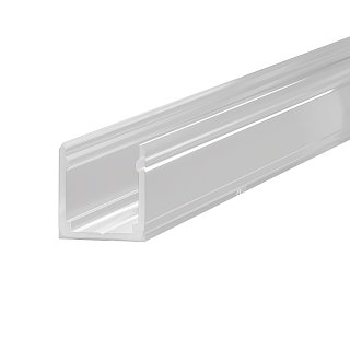 Профиль для гибкого неона 17x12 мм (пластик, 1м)