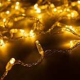 Светодиодная гирлянда ARD-STRING-CLASSIC-10000-CLEAR-100LED-FLASH Warm/Warm (230V, 7W) (Ardecoled, IP65)