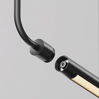 Заглушка для подвесного монтажа системы Shelf без ввода питания с тросом