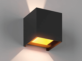 Светильник настенный JY BIG-KUB черный, LW-A803L-BL-WW