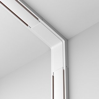 Коннектор питания внутренний Radity белый