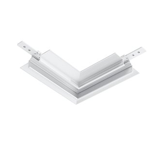 Коннектор угловой Exility для встраиваемого низкопрофильного шинопровода