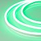 Гибкий неон ARL-NEON-1608GH-SIDE 24V Green (Arlight, 6 Вт/м, IP65)
