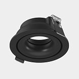 Корпус светильника потолочный встраиваемый, Черный, IP20, COMBO-44-BL