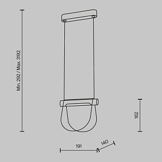 Подвесной светильник Fluffy 3000К 5Вт