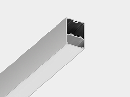 Подвесной/накладной алюминиевый профиль Design LED LS 4970, 2500 мм, анодированный, LS.4970-R
