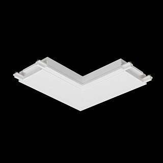 Конектор питания угловой Radity белый