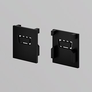 Комплект заглушек для алюминиевого профиля Exility IP