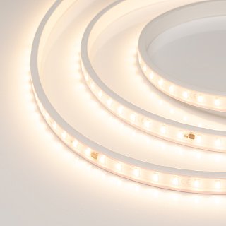 Светодиодная лента ARL-50000PV-230V Warm2700 (5630, 72 LED/m, WP2) (Arlight, 14 Вт/м, IP65)