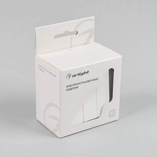 Механизм выключателя трехклавишный непроходной SWT-MK03-PL-WH-V (250V, 10A) (Arlight, -)