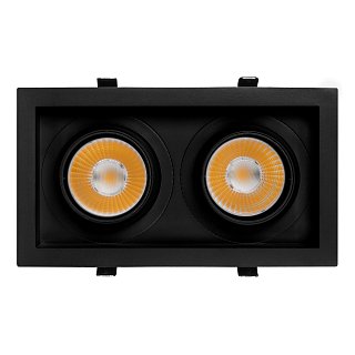 Светильник MS-VORTEX-BUILT-S250x140-2x30W Day4000 (BK-BK, 17 deg, 230V) (Arlight, IP20 Металл, 5 лет)