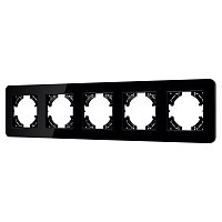 Рамка стеклянная FRM-OMALI-GS-5-BK (Arlight, -)