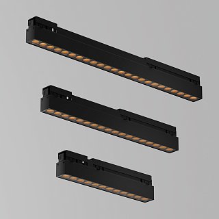 Уличный трековый светильник Points Exility IP 3000К 12Вт 36° черный