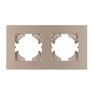 Рамка пластиковая FRM-PERIO-PL-2-GD (Arlight, -)