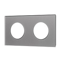 Рамка стеклянная FRM-GLARE-GC-2-GR (Arlight, -)