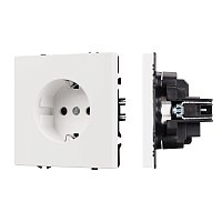 Механизм электрической розетки SCT-NOBE-MEU1-SFPL-WH (230V, 16A) (Arlight, -)