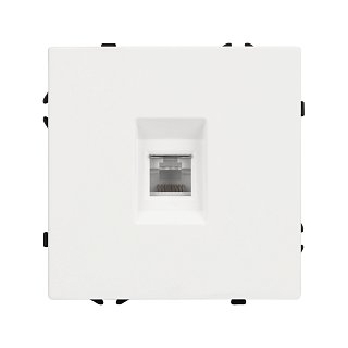 Механизм компьютерной розетки SCT-NOBE-MPC1-SFPL-WH (RJ-45, CAT6) (Arlight, -)