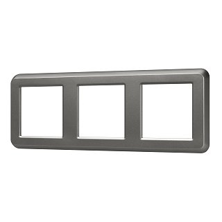 Рамка пластиковая FRM-VERSA-PL-3-GR (Arlight, -)
