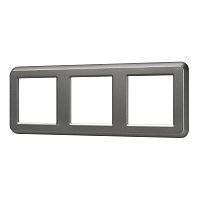 Рамка пластиковая FRM-VERSA-PL-3-GR (Arlight, -)