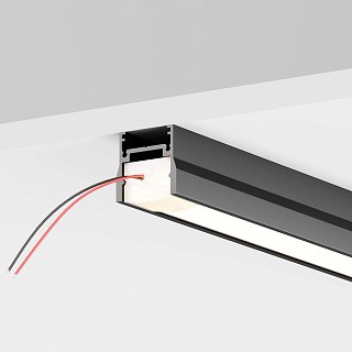 Профиль 2м Elasity IP накладной черный