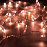 Светодиодная гирлянда ARD-STRING-CLASSIC-1000-CLEAR-100LED-PULSE Rose Gold (230V, 7W) (Ardecoled, IP65)