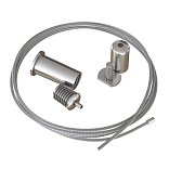 Тросовый подвес (Серебро, 2 м), ALM-P-2000