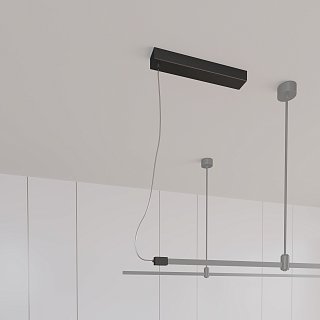 Потолочный короб ART-APRIORI-POWER-BOX-SIDE-L1500 (BK) (Arlight, IP20 Металл, 3 года)