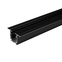 Трек встраиваемый LGD-4TR-TRACK-F-4000-BK-M (D) (Arlight, IP20 Металл, 3 года)