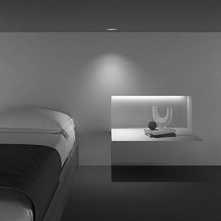 Встраиваемый светильник Yin 4000K 1x12Вт 60°