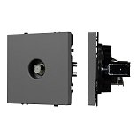 Механизм спутниковой розетки SCT-NOBE-MST1-SFPL-GR (SAT) (Arlight, Серый базальт)