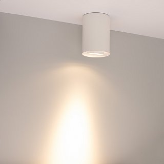 Светильник SP-FOCUS-R86-10W Warm3000 (WH, 15 deg, 230V) (Arlight, IP54 Металл, 5 лет)