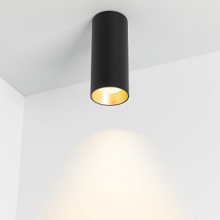 Светильник SP-POLO-SURFACE-R65-8W Day4000 (BK-GD, 40 deg) (Arlight, IP20 Металл, 3 года)