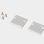 Заглушки для профиля, комплект 2 шт., LS.2020-ECS