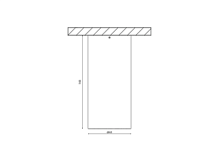 Светильник VILLY, потолочный накладной, 15Вт, 4000K, Серебро, VL-BASE-SL-NW