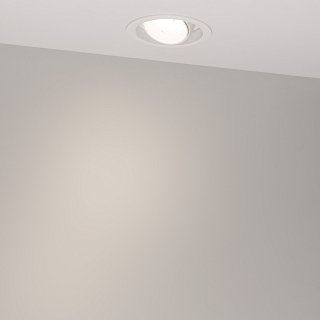 Светильник MS-VORTEX-BUILT-R110-20W Day4000 (WH-WH, 20 deg, 230V) (Arlight, IP20 Металл, 5 лет)