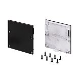 Заглушка SL-LINE-5050-S BLACK (Arlight, Пластик)