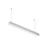 Линейный светильник подвесной 4000K 50x50 (Серебро, 1 м) LL312020
