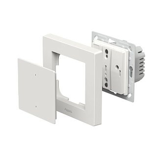 Умный настенный выключатель H2 (2 кнопки, 1 канал) | Aqara Light Switch H2 EU