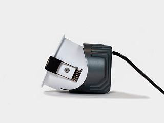 Светильник встраиваемый 12Вт 55° IP65 белый 4000К поворотный RC-D84-12-WH-NW65