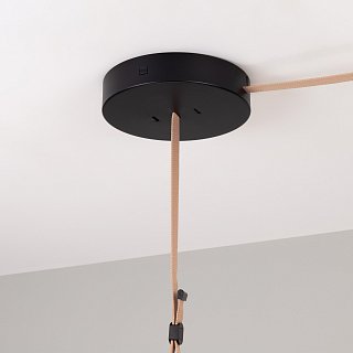 Чаша накладная для блока питания ART-INBELT-CANOPY-SURFACE-POWER (BK, 48V) (Arlight, -)