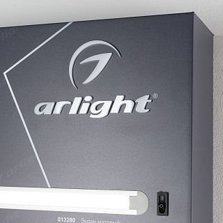Стенд Профиль встраиваемый ARL-1100x600mm-02 (DB 3мм, пленка, лого) (Arlight, -)