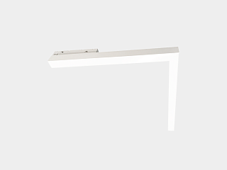 Светильник трековый угловой , серия SY-LINK, Белый, 24Вт, IP20, Теплый белый (3000К), SY-LINK-AN-WH-24-WW