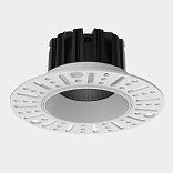 Светильник встраиваемый под шпаклевку DILLY 12Вт, 50°, IP44, белый, 3000K, DL-RE48P-WH-12-WW