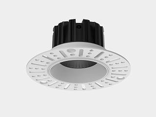 Светильник встраиваемый под шпаклевку DILLY 12Вт, 50°, IP44, белый, 4000K, DL-RE48P-WH-12-NW