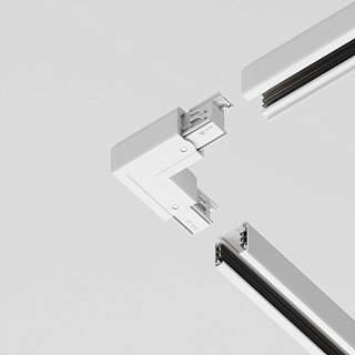 Коннектор угловой внутренний Trinity белый